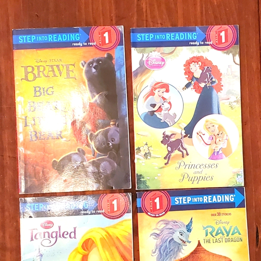 Disney Princess Books Step 1